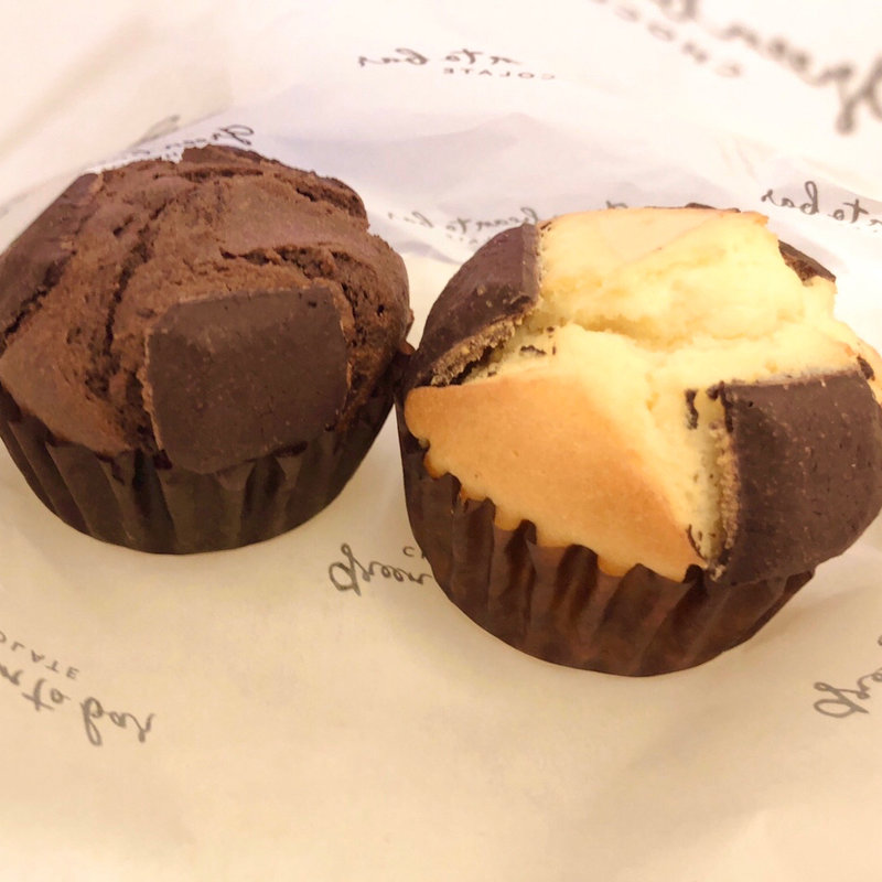 マフィン(グリーンビーントゥバーチョコレート 中目黒本店)