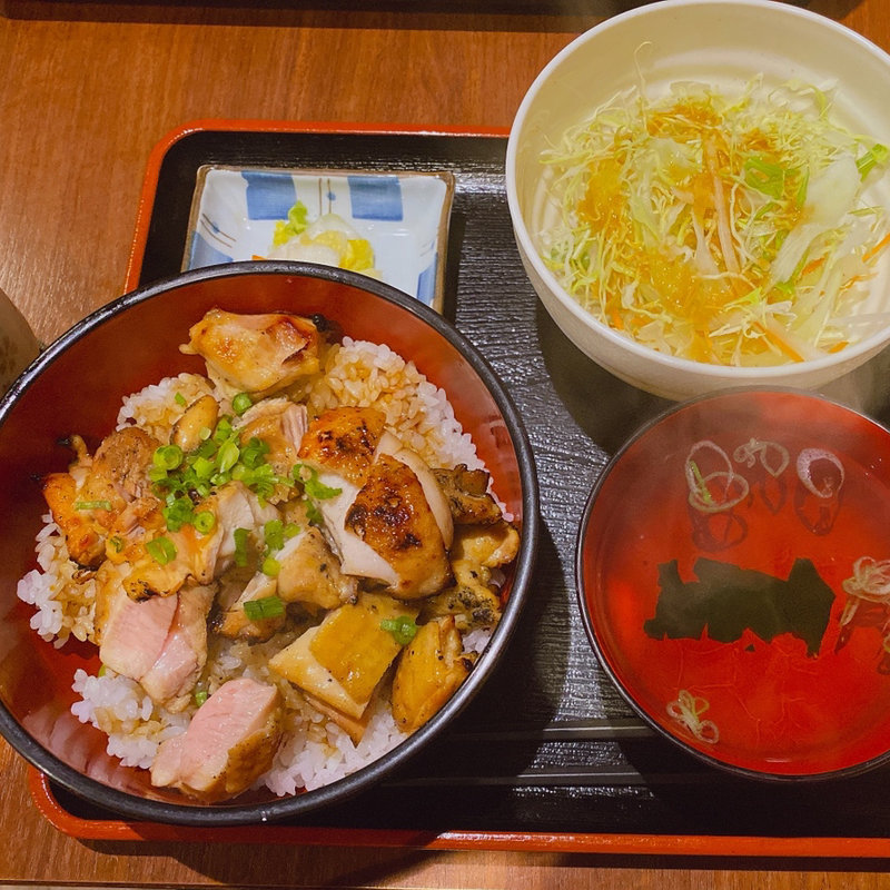 やきとり丼(二代目 串長 西新宿店 )