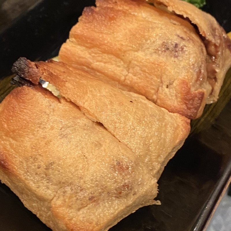 納豆焼き 納豆好きな方は黙って注文(大衆酒場文太)