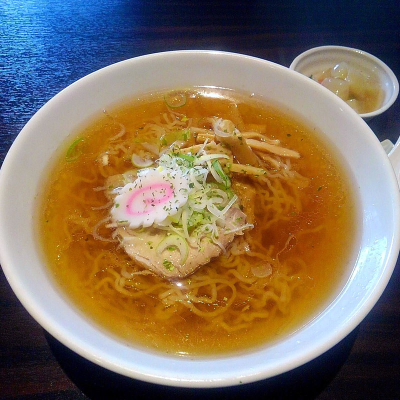 米沢醤油ラーメン(麺処 蓮華 （れんか）)