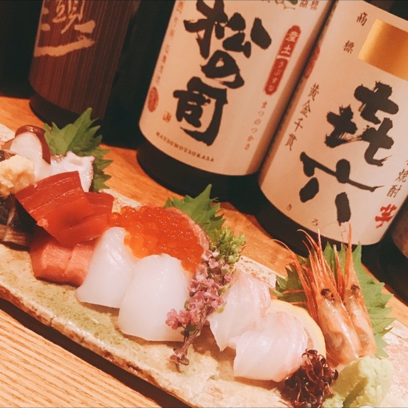 お造り盛り合わせ(お数家いしかわ )