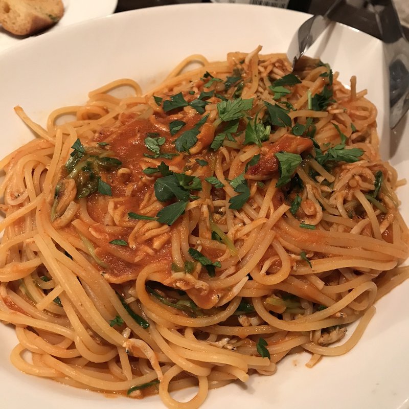 トマトスパゲッティ(イタリア食堂 Bungo)