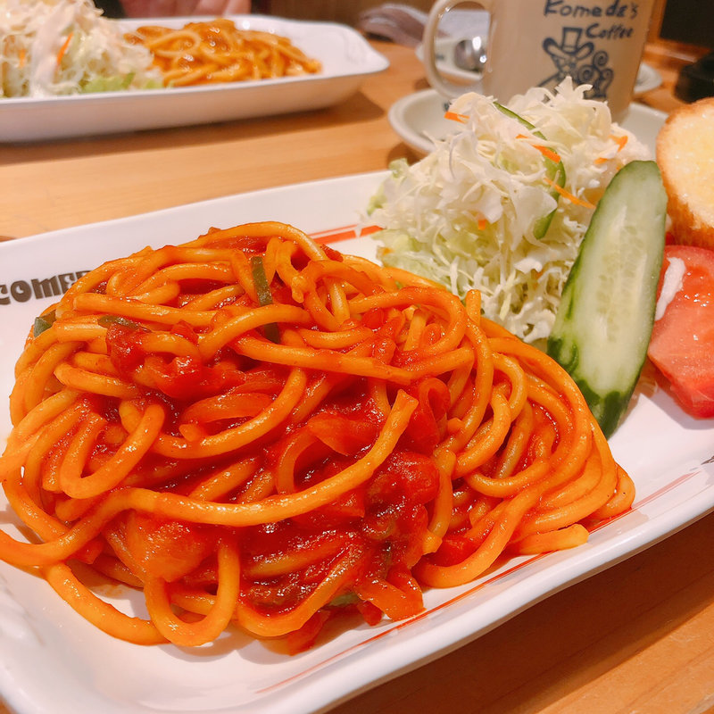 「喫茶店の王道」ナポリタン(コメダ珈琲店 広島大手町店 )