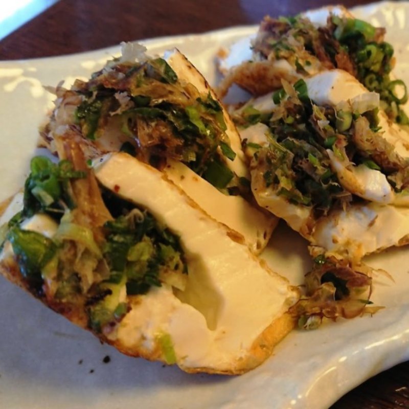 焼き厚揚げ(阿倍野 明石焼き たこつぼ)