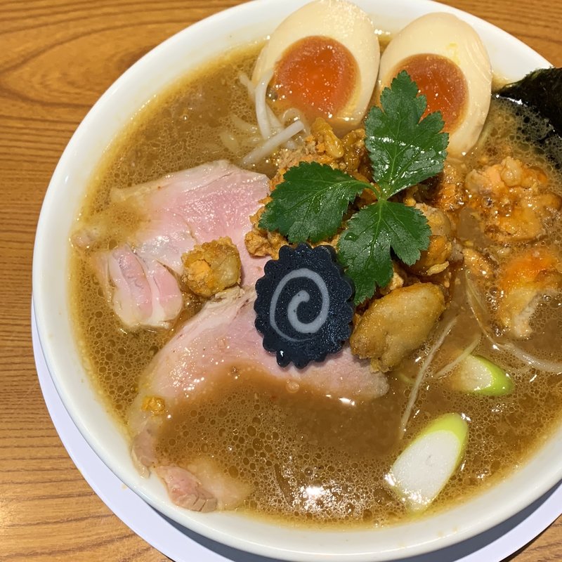 限定　あん肝味噌らぁめん(らぁめん 生姜は文化。)