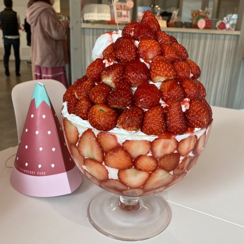 パフェ(YOKOHAMA STRAWBERRY PARK)