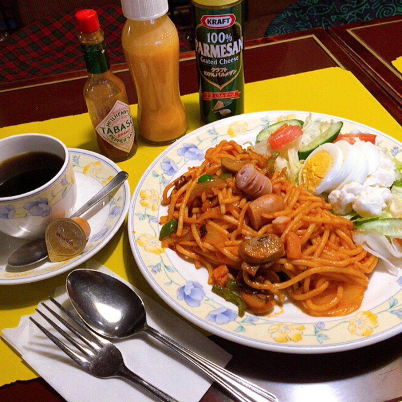 ナポリタン SET(喫茶セブン)の口コミ一覧 | おいしい！が増えるグルメ