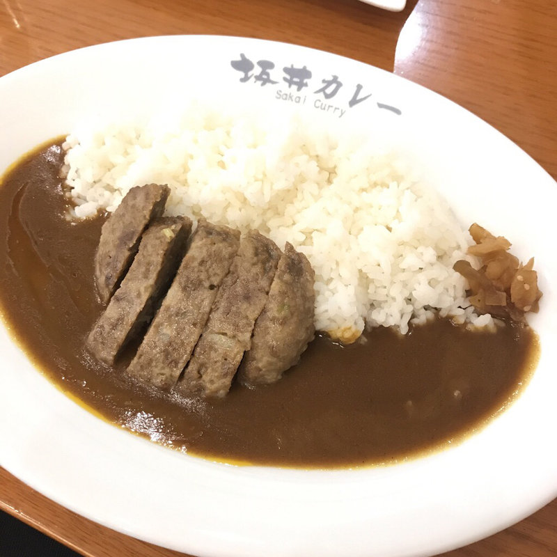 ハンバーグカレー(坂井珈琲 泉佐野店)