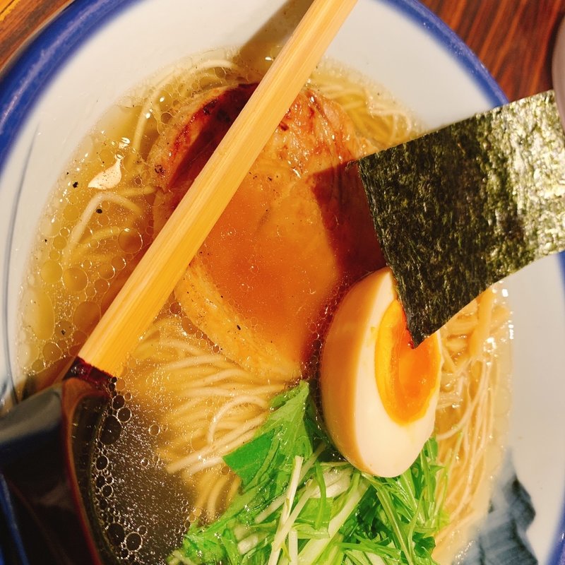 塩らーめん(AFURI 横浜ジョイナス)