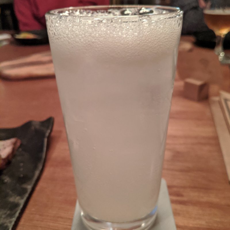 自家製ジューシーレモンサワー(醸造酒＆燻製　十)