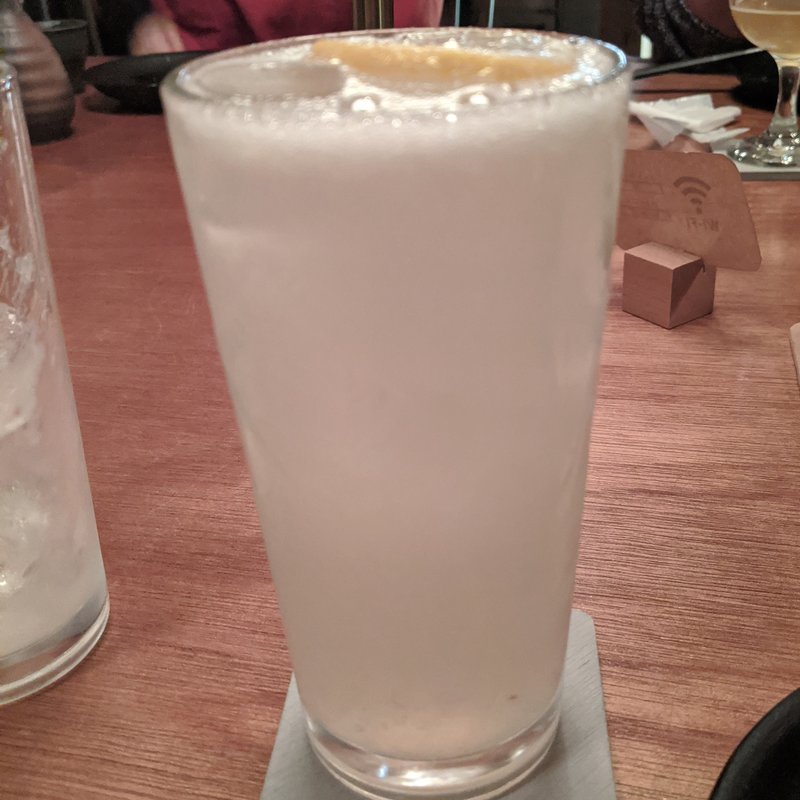 自家製ハチミツレモンサワー(醸造酒＆燻製　十)