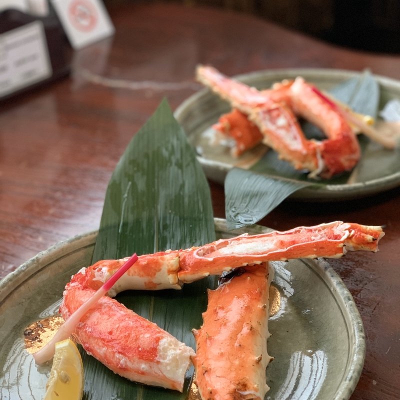 豪快一本足(札幌かに本家 札幌駅前本店)