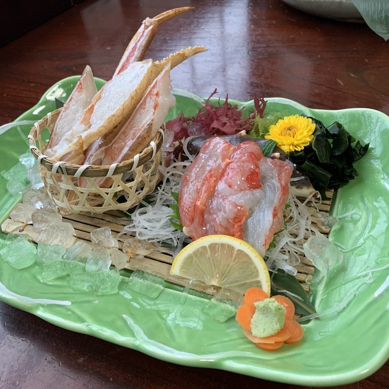 流氷かに造り(札幌かに本家 札幌駅前本店)
