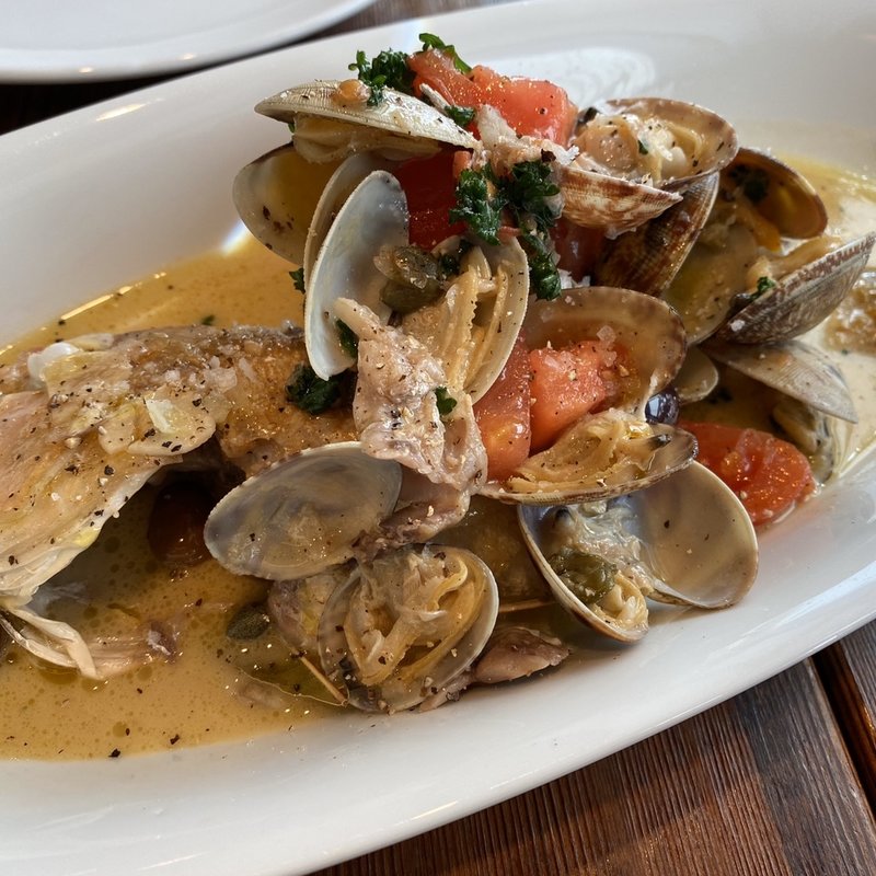 天然甘鯛のアクアパッツァ(キッチン タニ)