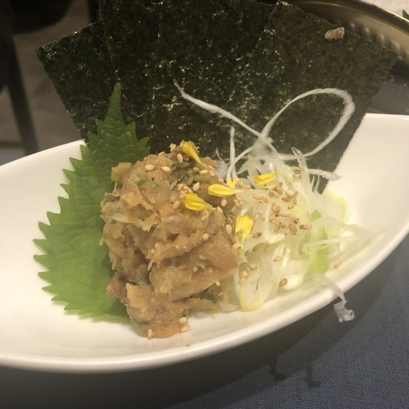 さばのなめろう(とろさば料理専門店 SABAR 阪急三番街店)