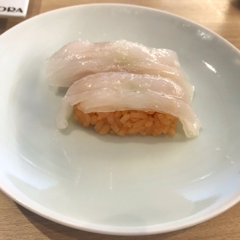 やりいか塩レモン(九州寿司 寿司虎 Aburi Sushi TORA)
