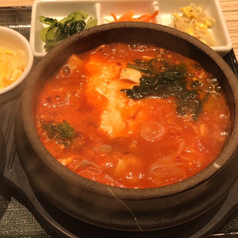 5種の野菜スンドゥブ(東京純豆腐 丸の内パレスビル店)