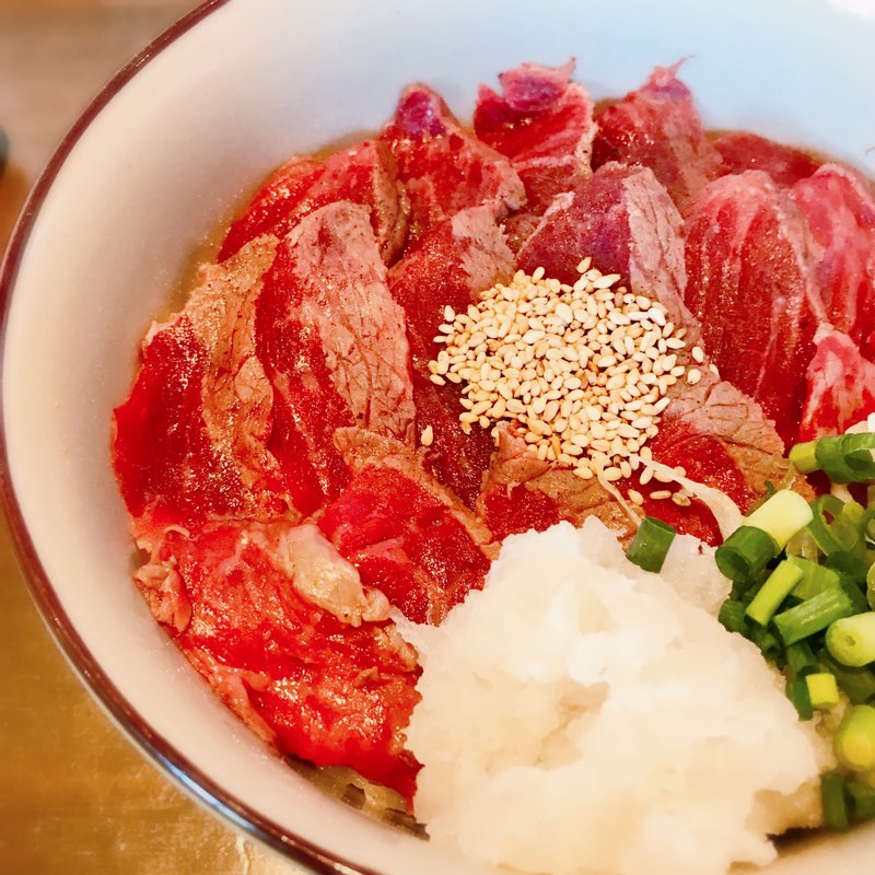 ステーキ丼(臥璽廊 （ガジロウ）)