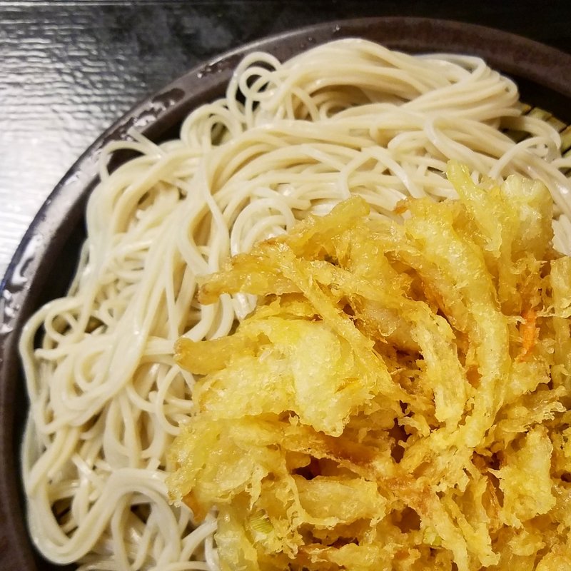 かき揚げせいろ(ゆで太郎 六番町店 （ゆでたろう）)