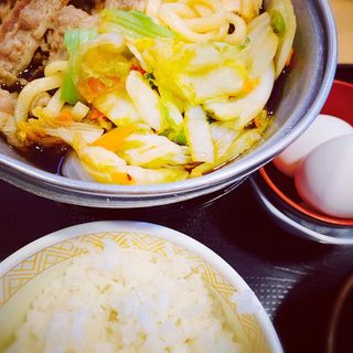 牛すき鍋定食(並)(すき家 茶屋町店 )