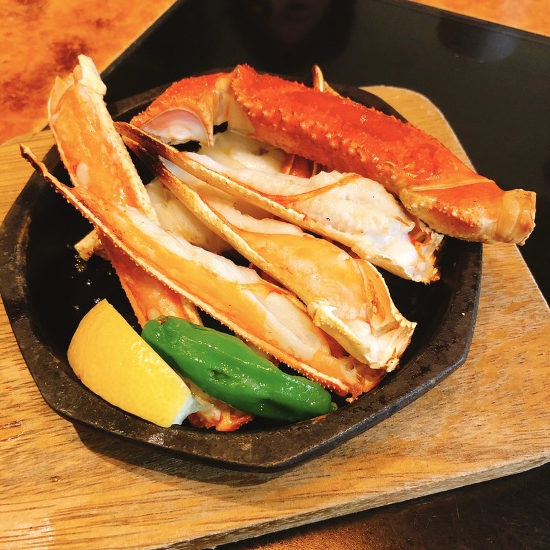 かにバター焼(かに道楽銀座八丁目店)