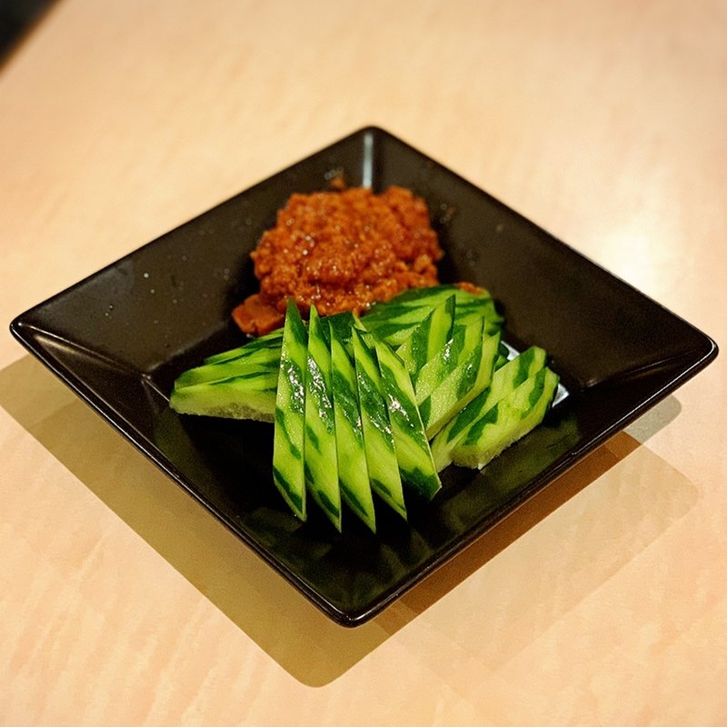 ピリ辛 肉味噌キュウリ (美の庵 )