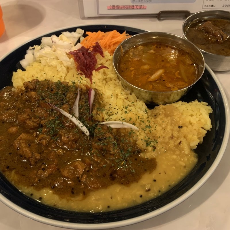 3種カリ〜(Curry & Spice Bar 咖喱人)