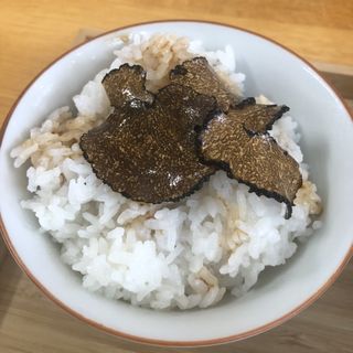 トリュフごはん(自家製麺と定食 弦乃月)