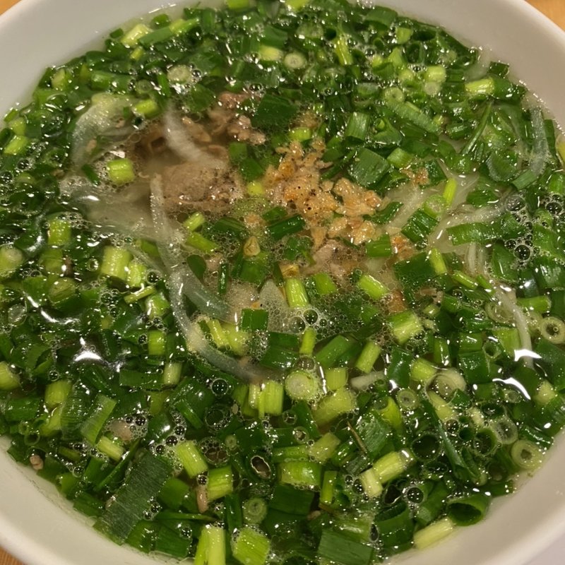 ねぎフォー(ベトナム料理 フォーハノイ北千住 Vietnamese Restaurant Pho Hanoi Kita-Senju)