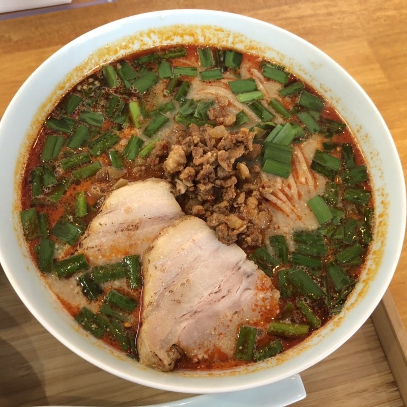 担々麺+マーボー豆腐+バラチャーシュー・白飯(自家製麺と定食 弦乃月)