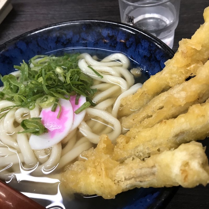 ゴボ天うどん(資さんうどん 太宰府店)