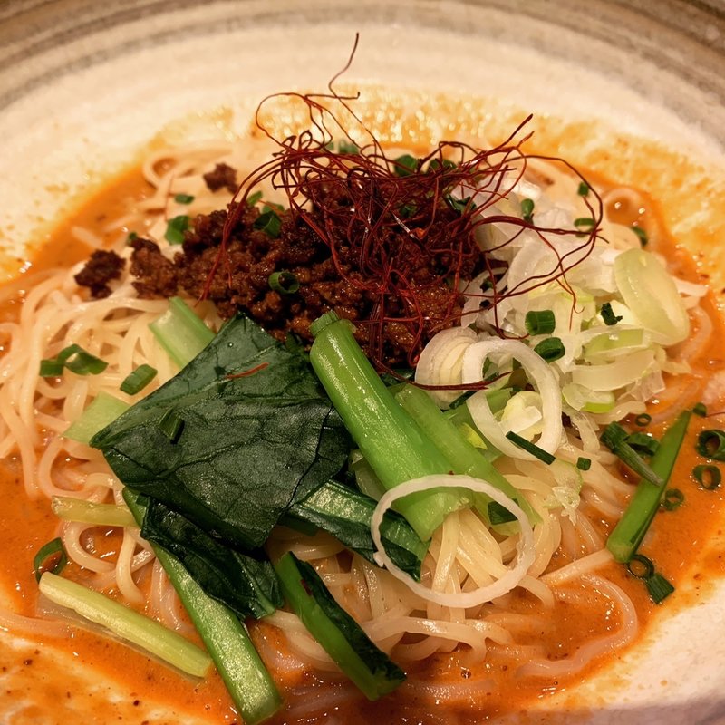 汁なし担々麺(新宿 秀山)