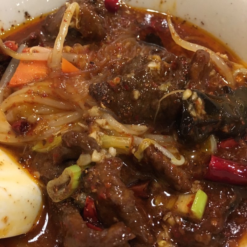 四川風牛肉の激辛旨煮(観行雲)