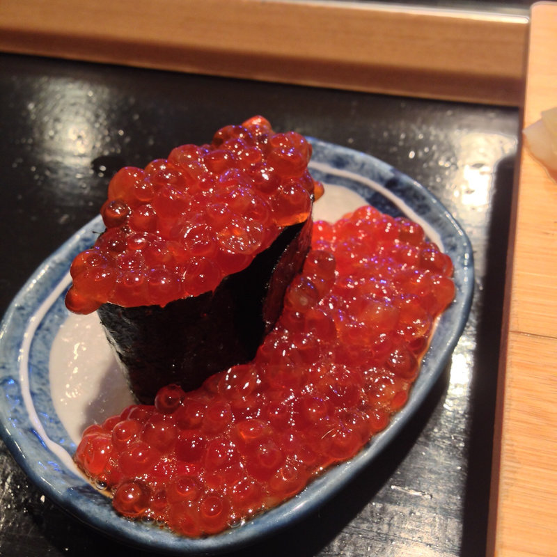 いくら(立喰い鮨 まぐろ人 御徒町出張所)