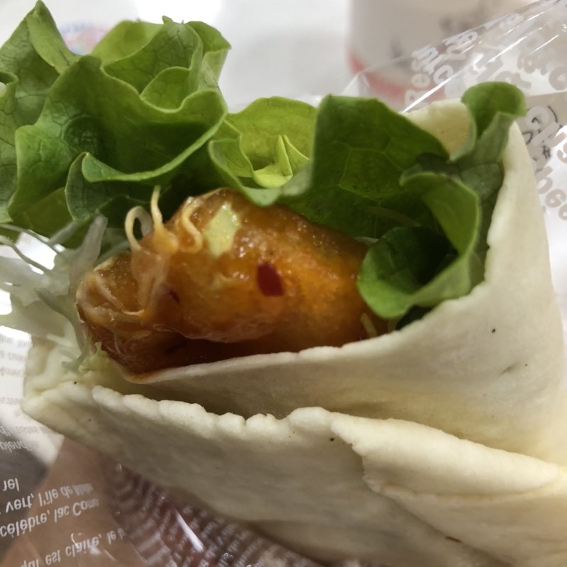 サラダロール エビチリソース(キャパトル ミナーラ店)