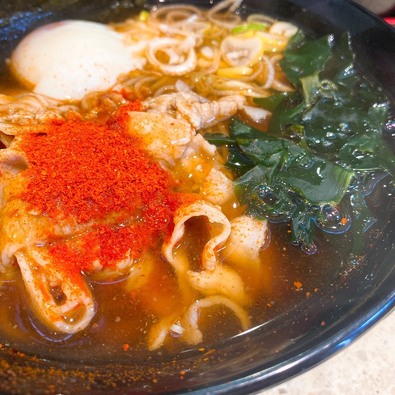 赤富士そば(名代 富士そば 飯田橋店 )