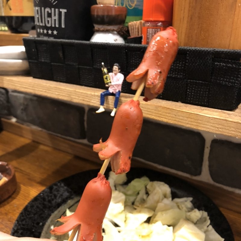 タコさんウインナー(巻き串酒場 みしょりんしゃい)