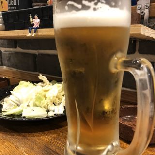 生ビール(巻き串酒場 みしょりんしゃい)
