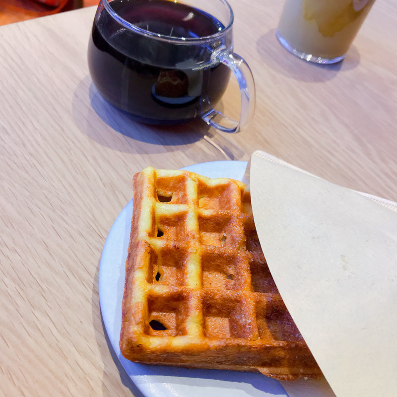 ワッフル(ブルーボトルコーヒー 清澄白河 ロースタリー＆カフェ （Blue Bottle Coffee）)