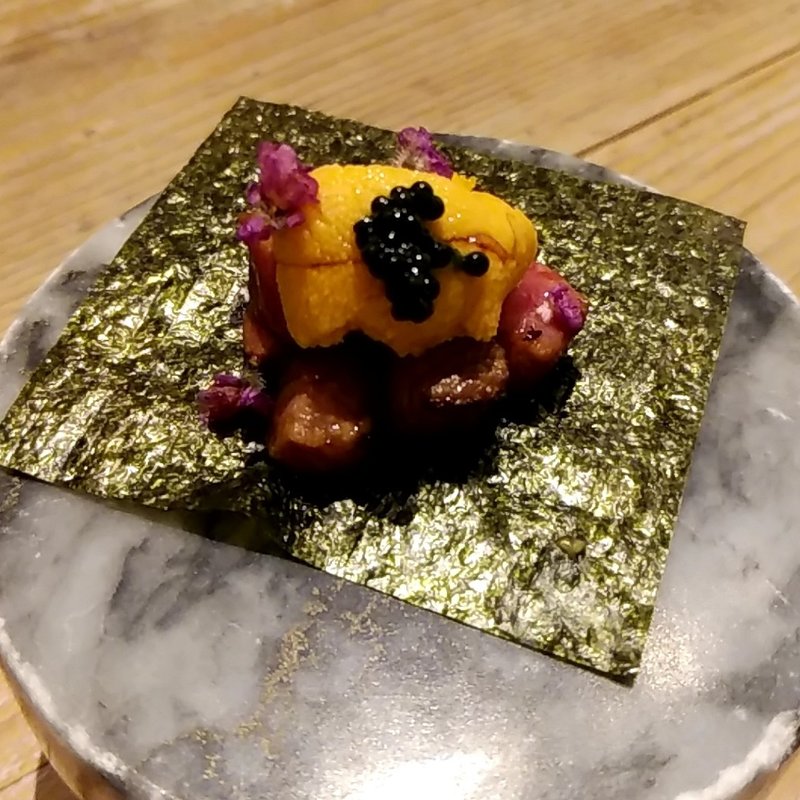 ウニとキャビア(GAOGAO)