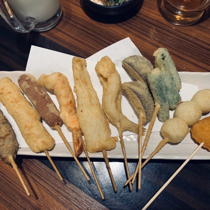 10串盛り合わせ(串カツ でですけ)