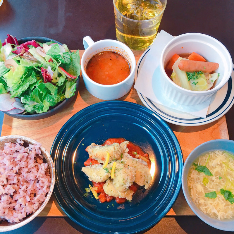 アスフィッシュ定食(両国テラスカフェ)