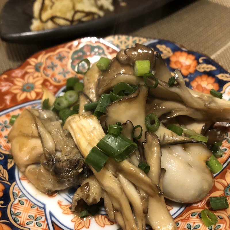 牡蠣のソテー(㐂宵〈きよい〉)