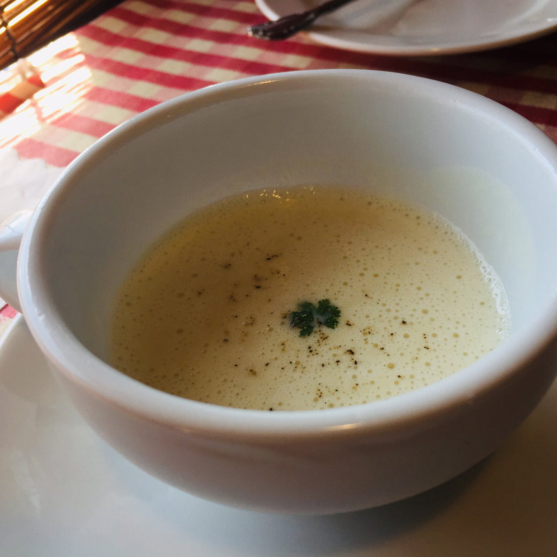 安納芋のポタージュ(ラ・ショミエル )