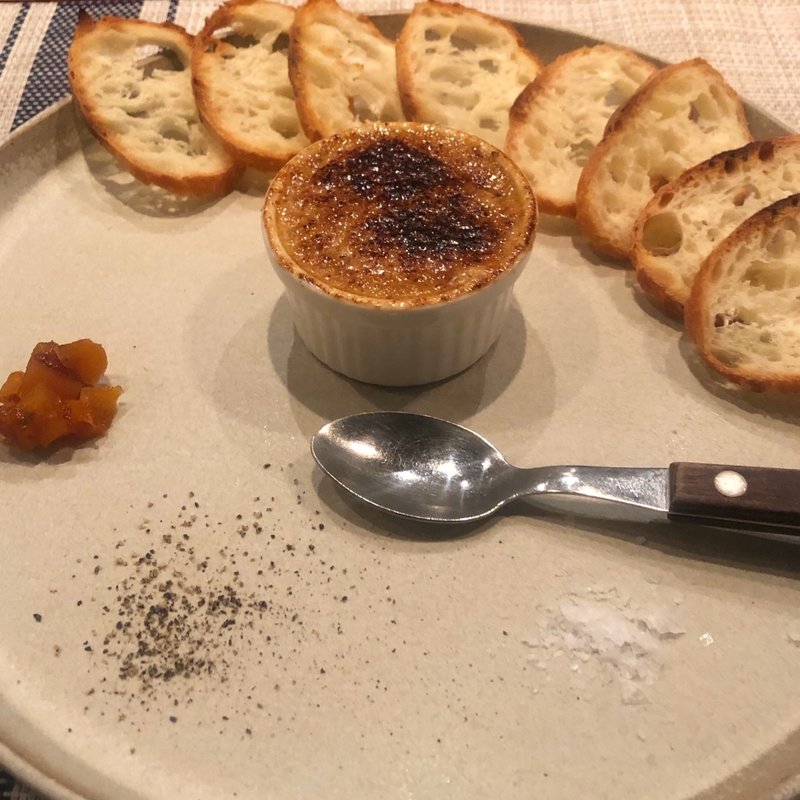 あん肝のブリュレ(バーマン)