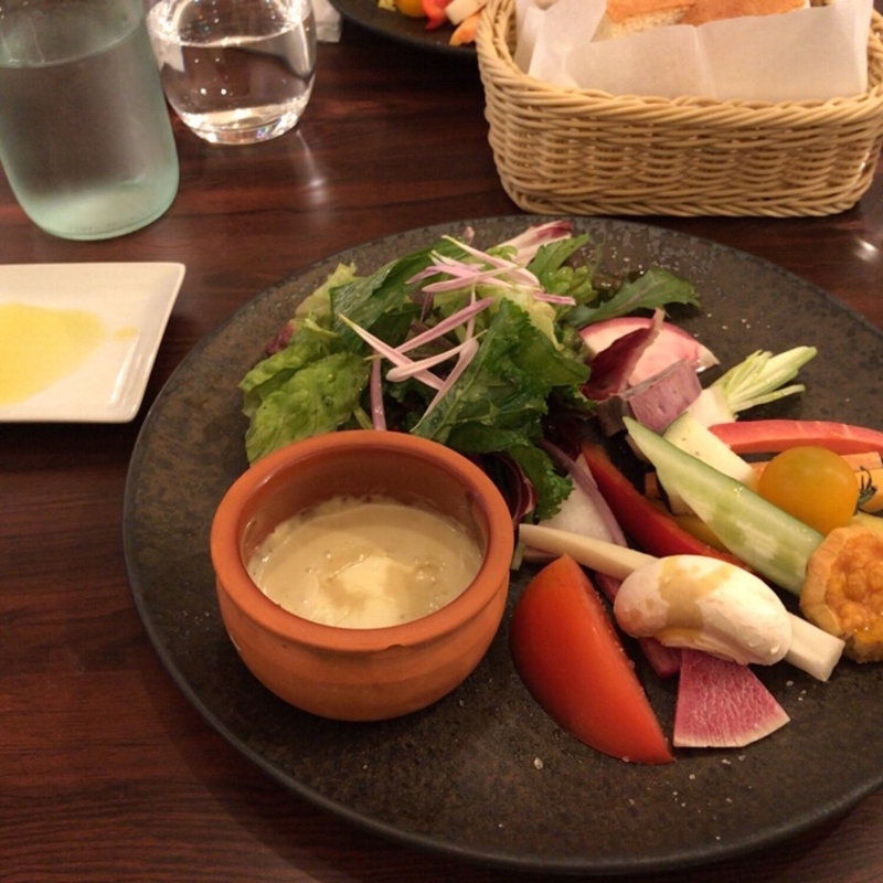 バーニャカウダ (ランチ 前菜)(クッチーナ イタリアーナ ラ コッリーナ)