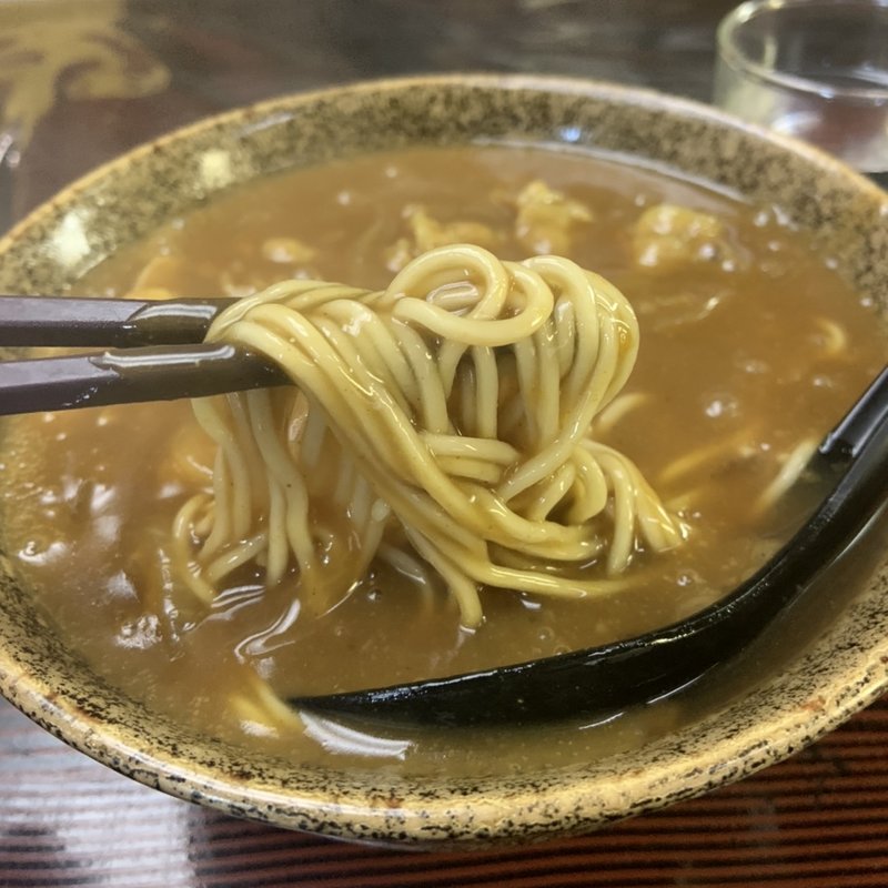 カレーそば(丸口屋)