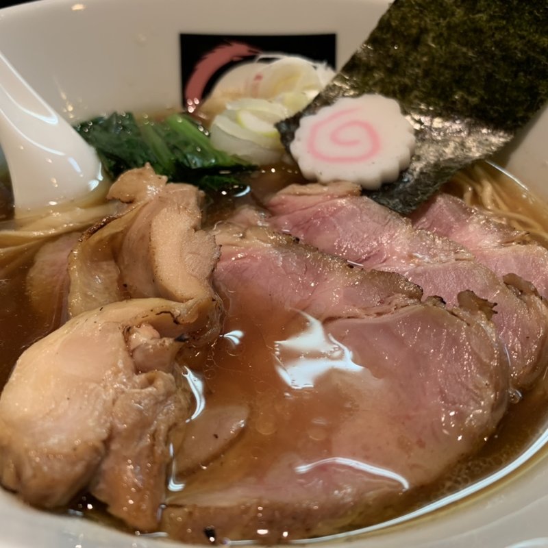 焼豚白湯そば(おおぜき中華そば店)