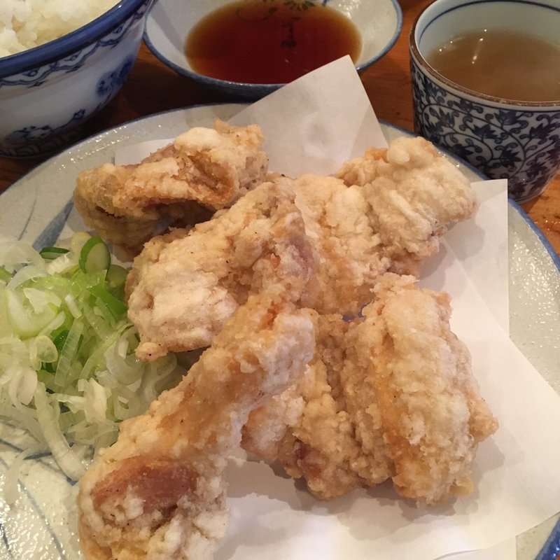 唐揚げ定食(やきとり宮川)