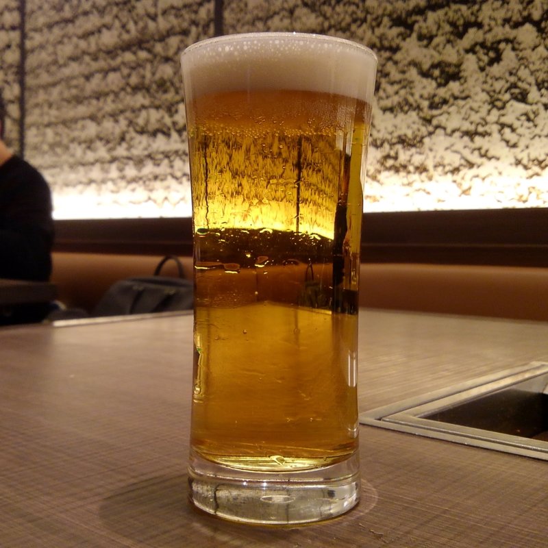 生ビール(原宿焼肉 KINTAN)